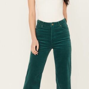 ROLLA'S Teal Corduroy Trousers